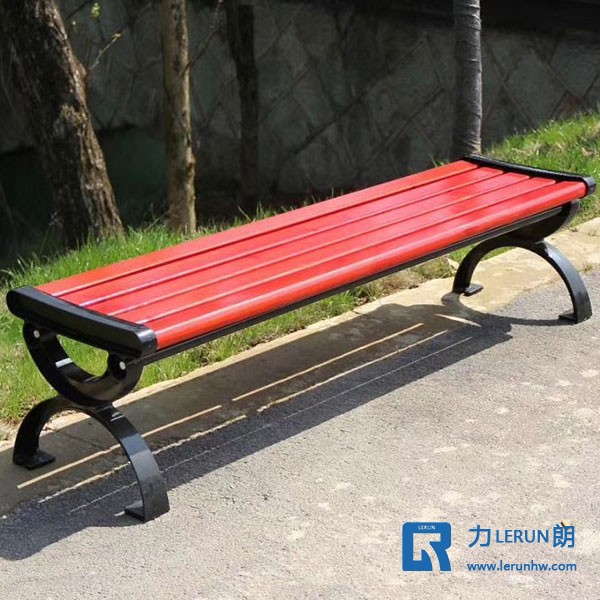 鑄鐵公園椅 鑄鋁公園椅 實木平凳 塑木公園椅